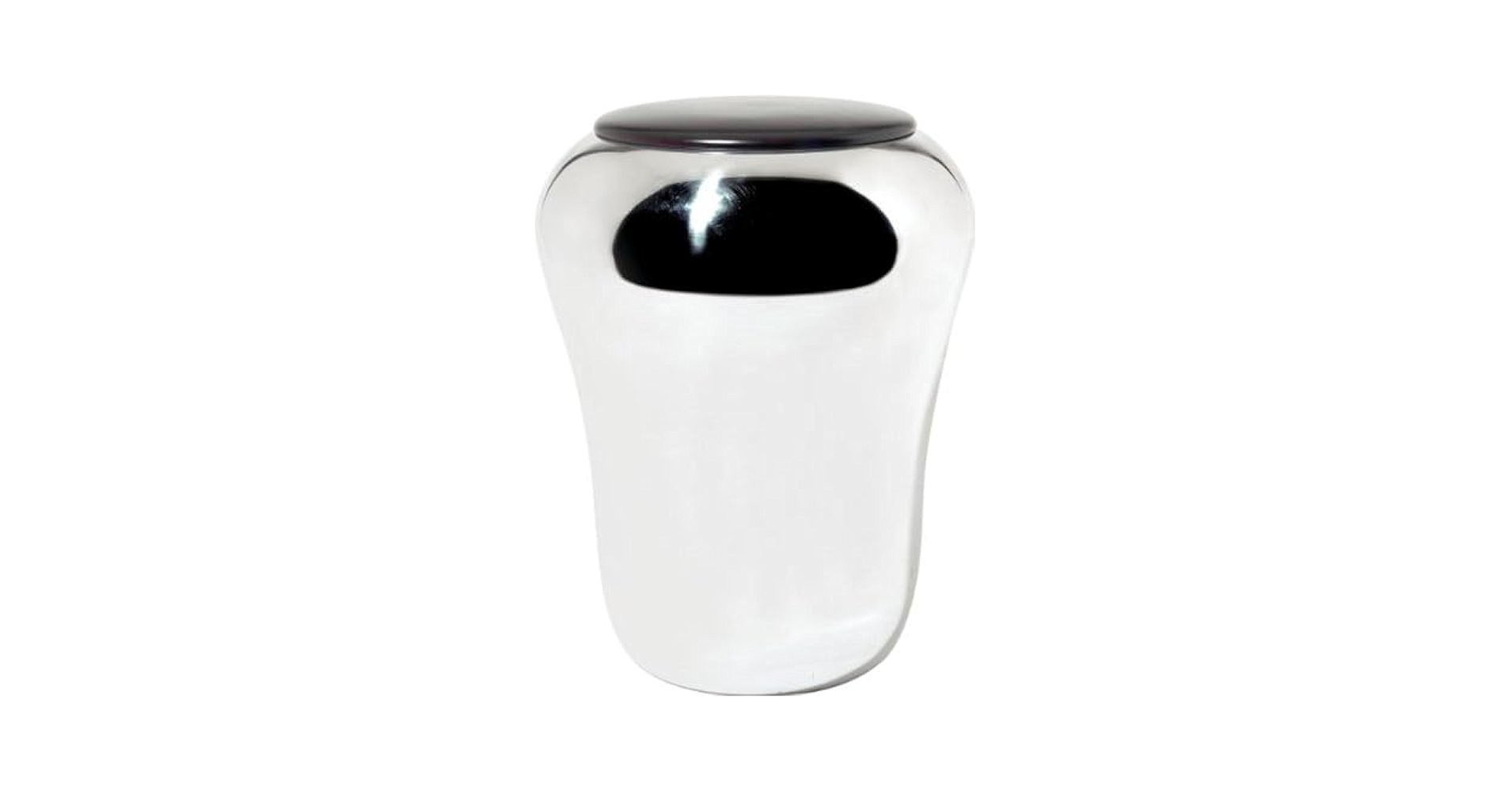 Amazon.com: Alessi Officina Baba Stool/Laundry Basket, Metal